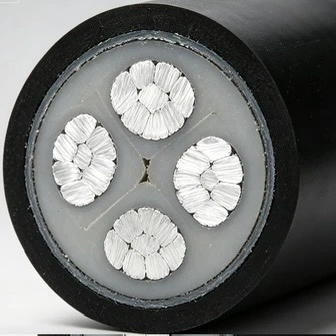 Cable de alimentación de bajo voltaje de PVC de aluminio FR