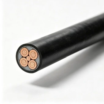 Cable de alimentación de bajo voltaje resistente al fuego de PVC de cobre