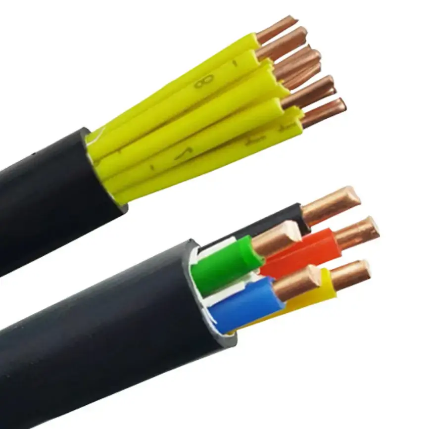 Cable de control retardante de llama de PVC de cobre