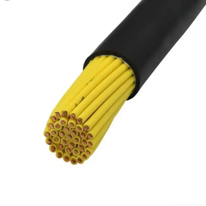 Cable de control flexible retardante de llama de PVC de cobre