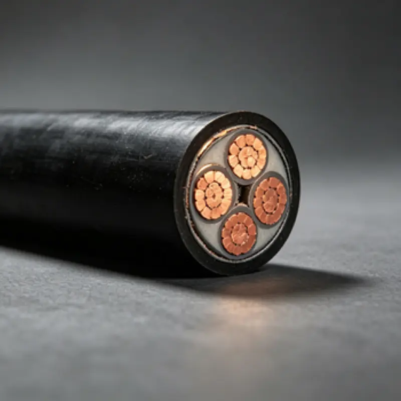 Cable de alimentación de baja tensión de cobre PVC FR